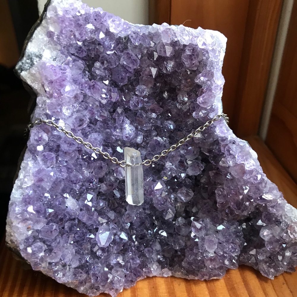Quartz necklace